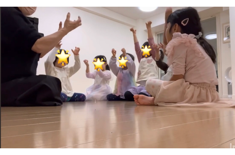 リトミック年中クラスでの一コマ