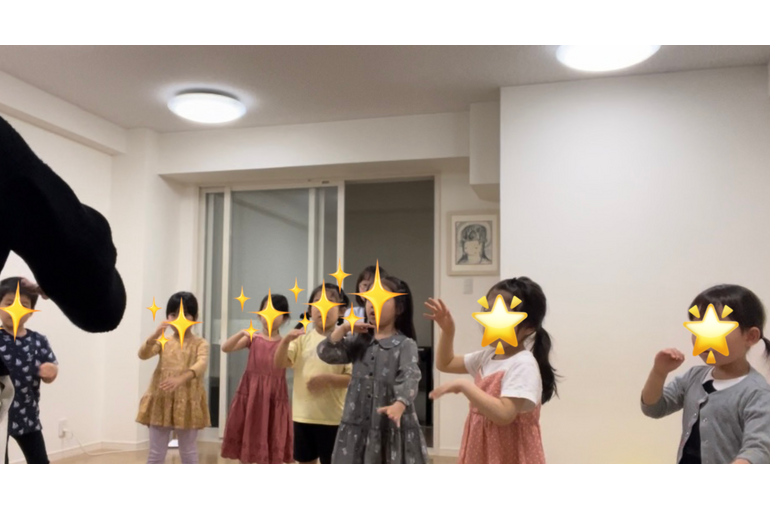 リトミックとピアノ年長土曜日クラス