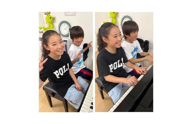 小学5年生のしょうたとももちゃん
