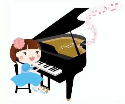 ピアノがグッと上手くなったまこちゃん